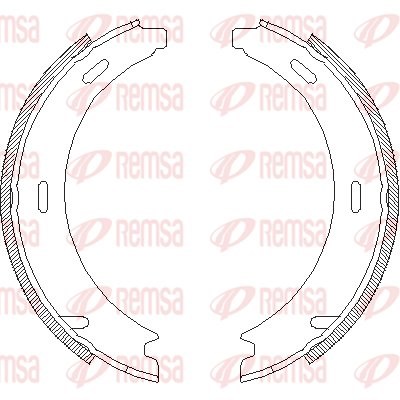 4094.02 - Гальмівні колодки