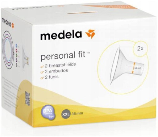 Наконечник воронки для молоковідсмоктувача Medela XXL 2 шт