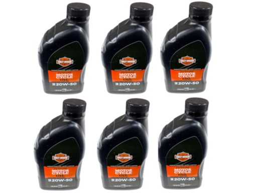 HARLEY DAVIDSON MINERAL OIL 6L 20W50 ОРИГ HD