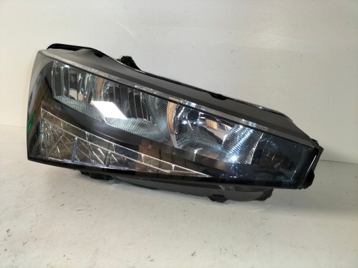 light front reflektor right SKODA SCALA 19- below zarowke H7+LED