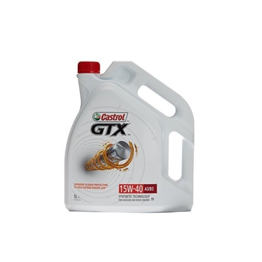 CASTROL GTX High MILEAGE 15w40 моторное масло 4L