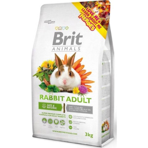 BRIT - ANIMALS Králik Complete 1,5kg