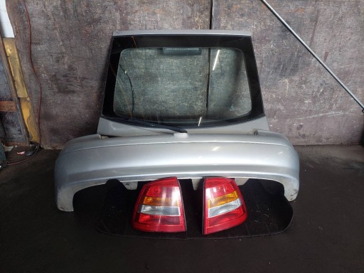 complete rear part OPEL ASTRA G Z147 trunk door boot bumper rear part lights