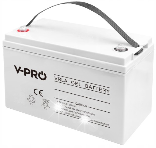 Гелевий акумулятор вольт польська vpro 140ah ups інвертор конвертер