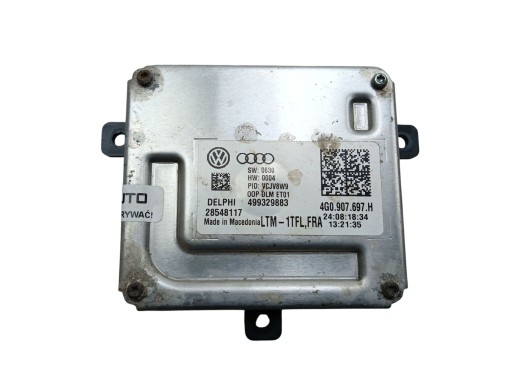 control unit module LED VW PASSAT B8 GOLF VII AMAROK TOURAN II 4G0907697H