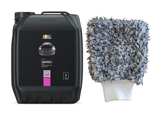 Adbl Snowball 1L шампунь + рукавичка для миття автомобіля MIT