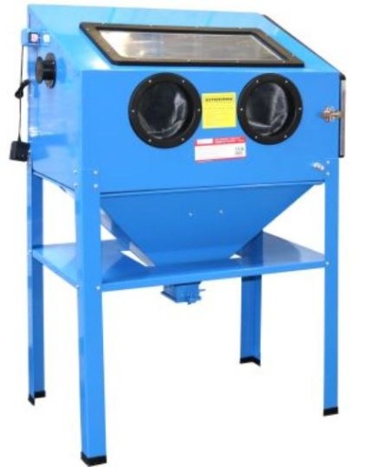 КАБИННЫЙ ПЕСКОСТРОЙНЫЙ СТАНОК 220 Л + ПИСТОЛЕТ И ФОРСУНКИ