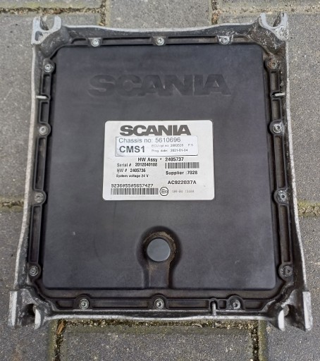 2405737 - Модуль драйвера комп'ютера ecu cms1 scania r410 r lng euro 6