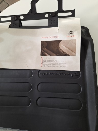 1611077180 - Резиновые коврики oe psa citroen c4 cactus 2014-