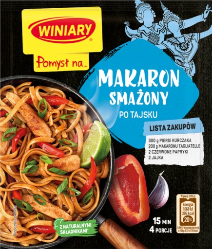 WINIARY Pomysł na MAKARON SMAŻONY Po TAJSKU 26g