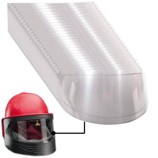 25x отслаивающаяся пленка для шлема apollo 600 60 защитная пленка clemco