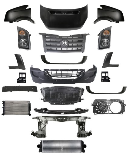 2E0805591A - CRAFTER 06-11 РЕМЕНЬ ПЕРЕДНЕГО КАПОТА, БАМПЕРА, КРЫЛО