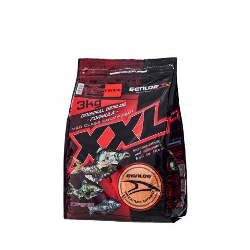 Приманка Genlog, поплавковий і грунтовий метод, 3 кг XXL - ПЛОТА