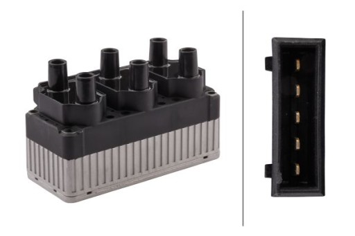 5da 358 057-091 катушка зажигания hella vw passat 2.8 91-