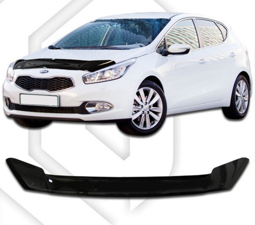 ОБТЕКАТЕЛЬ КАПОТА KIA CEED 2012 - 2018