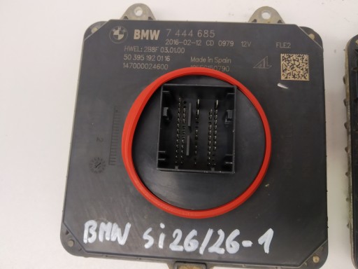 Bmw F30 F32 F33 F36 X5 F15 X6 F16 modulo Centralina reflektora LED 7444685