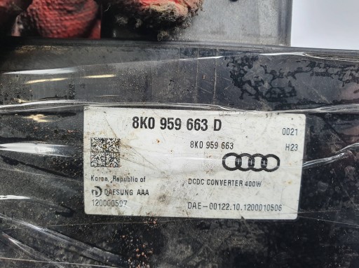 voltage module 8K0959663D AUDI