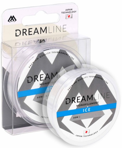 Волосінь для льодової риболовлі Mikado Dreamline 0,12 мм х 60 м