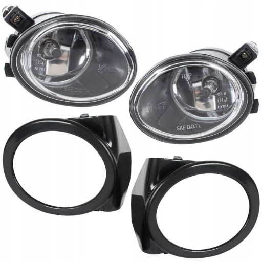 DA-24977 - BMW E46 M3 галогенные рамы M-пакет полный комплект