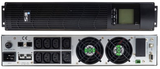 Rts-on-3k0-2u-lcd-bc96 ибп true online, 3000 ва, 2700 вт, стойка 19 дюймов, чистый синус