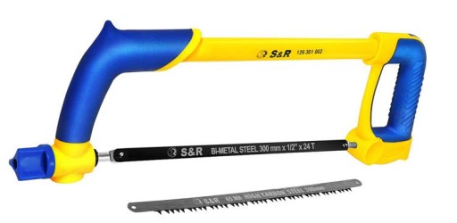 S&R Пила по металлу и дереву, 2 пильных полотна