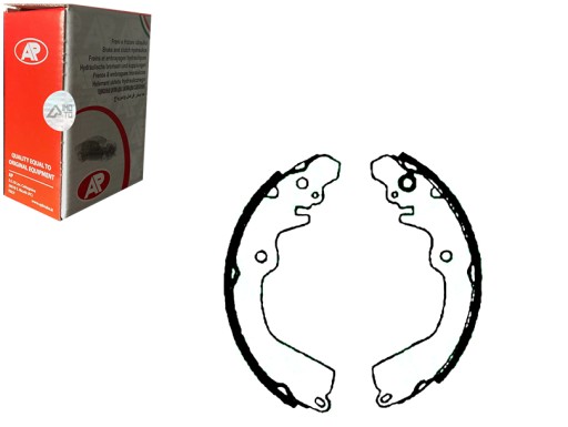 5245 - ГАЛЬМІВНІ КОЛОДКИ AP MB699334 MB618189 MB618190 MB