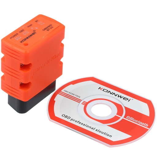 ELM327 OBD2 KONNWEI BLUETOOTH 3.0 + ИНТЕРФЕЙС CD