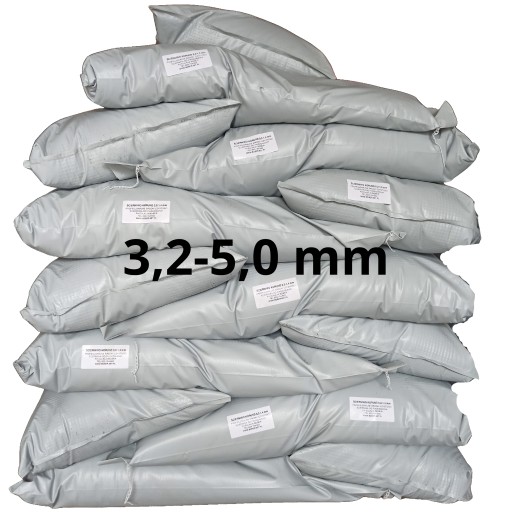 Піскоструминна машина Корунд абразив для піскоструминної обробки ПАЛЕТА1000 кг 3,2-5,0 мм