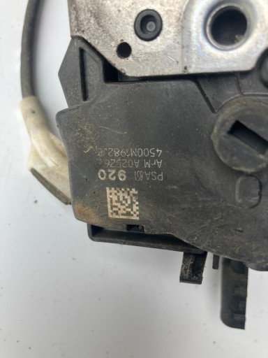lock door left front PEUGEOT 508 and PSA851920