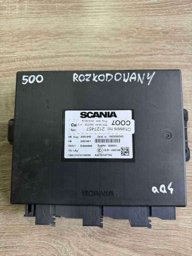 2442725 - Coo7 координатор контролер scania r