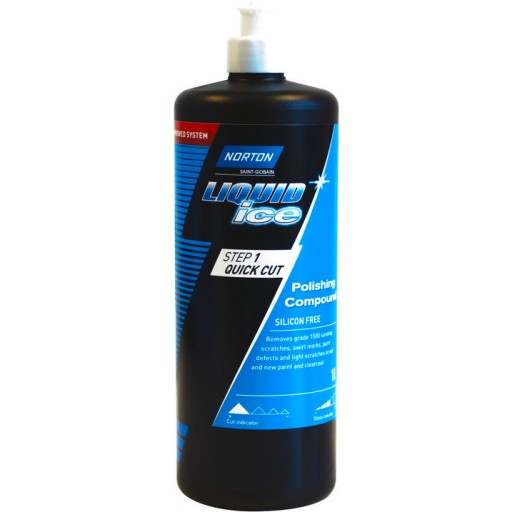 Полировальная паста Norton Liquid Ice Quick Cut Step 1