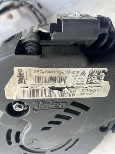 alternatore START STOP PEUGEOT CITROEN 9674646180-03