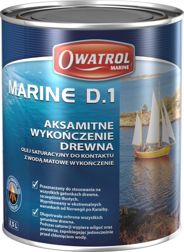 SZ-8656 - Масло для пропитки древесины OWATROL D1 2,5 л