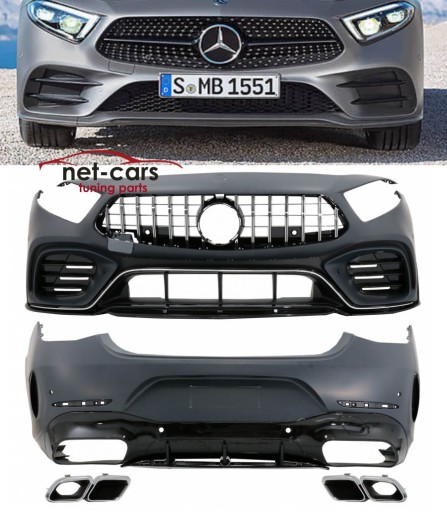 NTKTCBMBC257AMG - БАМПЕР ПЕРЕДНИЙ ЗАДНИЙ MERCEDES CLS C257 18- AMG CLS53