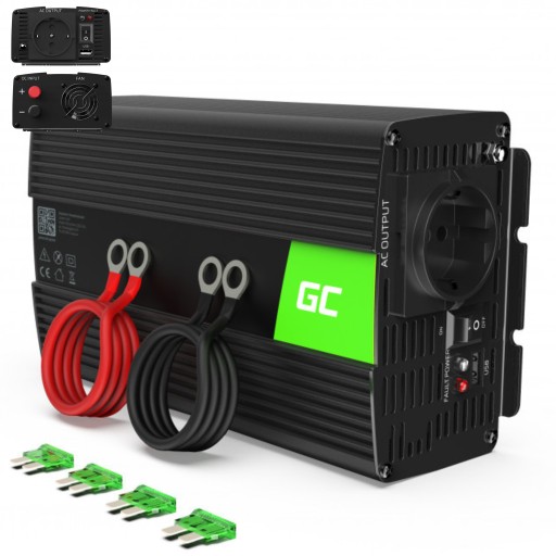 Автомобільний інвертор чиста синусоїда 12В 230В 2000В