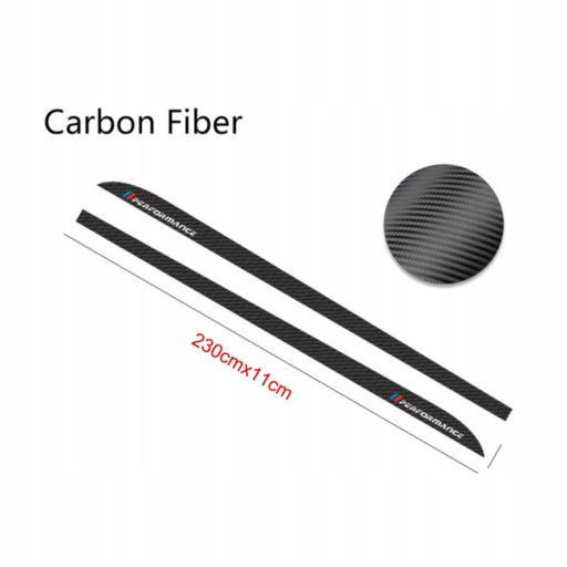 Наклейки на пороги M SPORT PERFORMANCE BMW F10 F11 E60