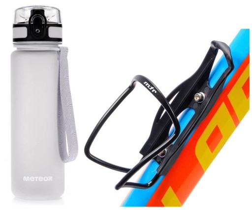 Пляшка для метеорної води Пляшка + ручка 650 мл біла