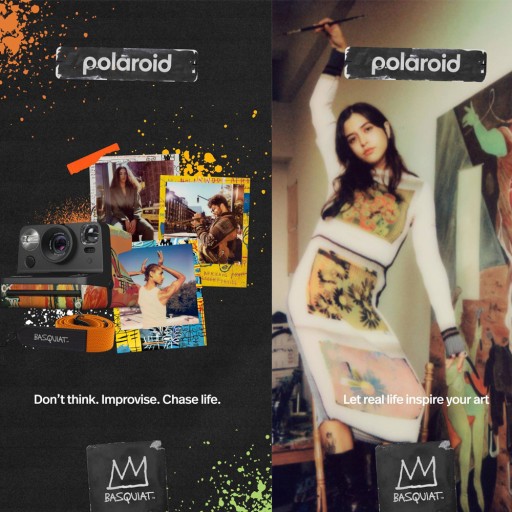 Цветная пленка Polaroid I-Type на 8 изображений для вставки i-Type Basquiat Edition