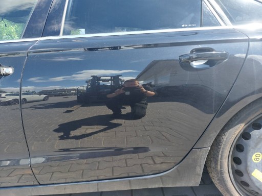 door complete left rear part AUDI A6 C7 LY9B