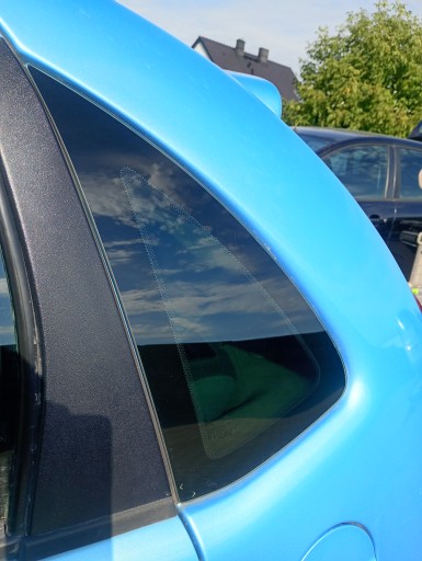 window side bodywork left rear rear part Citroen C3 02-10