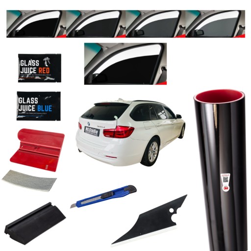 КОМПЛЕКТ ДЛЯ ТОНИРОВАНИЯ АВТОМОБИЛЬНЫХ СТЕКОЛ 95%