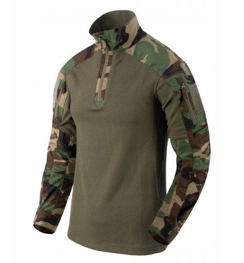 Bluza taktyczna wojskowa moro Helikon MCDU Combat Shirt - PL Woodland ...