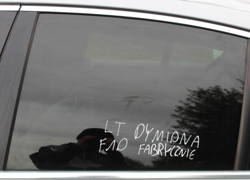 Стекло боковой двери заднее левое дымоход BMW F10