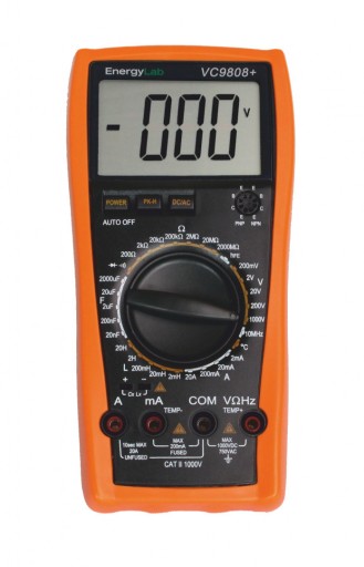 Мультиметр RLC - VC9808 + EnergyLab