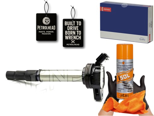 DENDIC-0103#ECS-PCP+K - Катушка зажигания lexus ct toyota auris avensis coro #petrolhead pro+ kit4