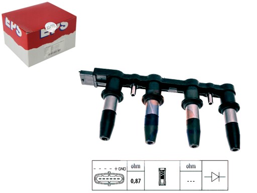 EPS1.970.450/RS7 - Катушка зажигания парня eps, 1.970.450