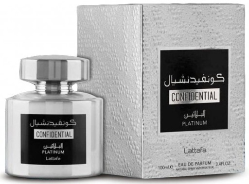 lattafa confidential platinum