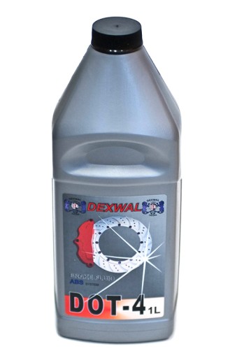 Тормозная жидкость DOT-4 1L 1000ML DEXWAL