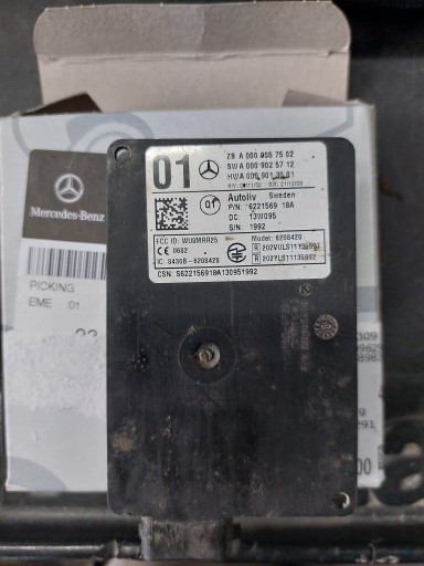 902 57 - A 000 905 75 02 Радар Модуль Mercedes