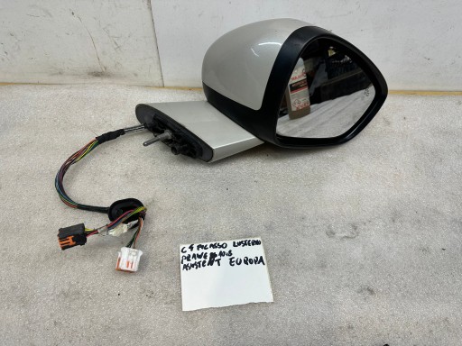 CITROEN C4 GRAND PICASSO II ПРАВЕ ДЗЕРКАЛО АСИСТЕНТ 10 + 8 PIN ОРИГ.